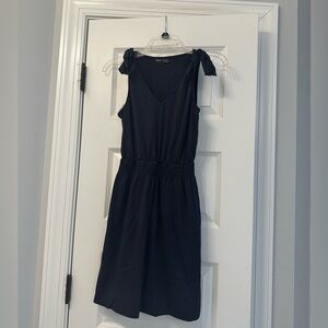 SHEIN Blue Sleeveless Midi Sundress for Work